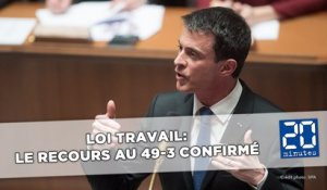 Manuel Valls confirme le recours au 49-3