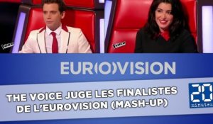 Le jury de «The Voice» juge les finalistes de l'Eurovision (mash-up)