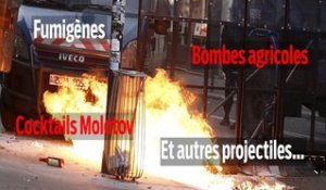 Loi Travail : cocktails Molotov et heurts en marge de la manif à Paris