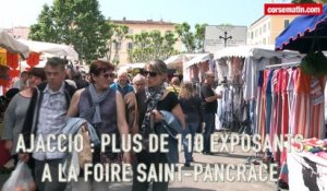 Ajaccio : plus de 110 exposants à la foire Saint-Pancrace
