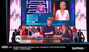 La Nouvelle Edition – Eurovision 2016 : Élodie Gossuin réagit après les moqueries sur son passage en direct (Vidéo)
