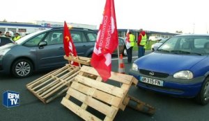 Loi Travail: les routiers bloquent des points stratégiques dans toute la France