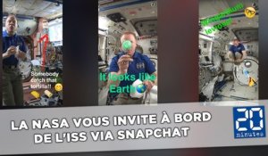 La NASA vous invite à bord de l'ISS via Snapchat