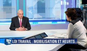 Loi Travail: "Il n’y a pas eu de progression dans le climat de violence", pour le préfet de police de Paris