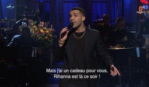 Drake fait venir Rihanna sur le plateau du Saturday Night Live !