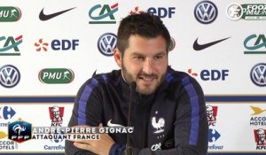 Equipe de France : Gignac et la concurrence ave Giroud