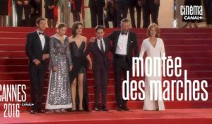 Juste la fin du monde (Xavier Dolan) - Montée des Marches par Laurent Weil - Cannes 2016 - CANAL+