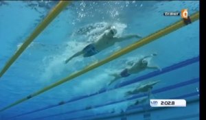 La France en finale du 4x200m nage libre