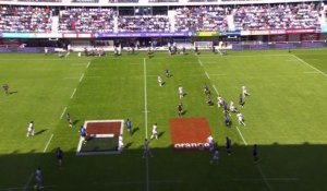 TOP 14 – Montpellier - Bordeaux-Bègles : 19-16 Essai Baptiste SERIN (BOR) – J24 – Saison 2015-2016