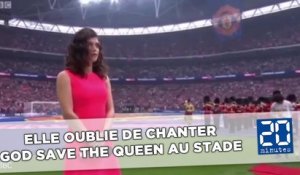 Elle oublie de chanter God Save The Queen au stade, grand moment de solitude