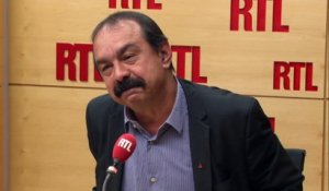 Philippe Martinez : "Le ministre de l'Intérieur devrait s'occuper un peu plus des casseurs"