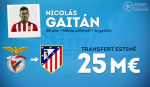 Officiel : l'Atlético Madrid s'offre Nico Gaitan !