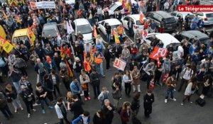 Saint-Brieuc. 800 manifestants contre la loi Travail