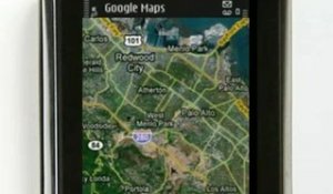 Présentation de Google Maps sur Symbian