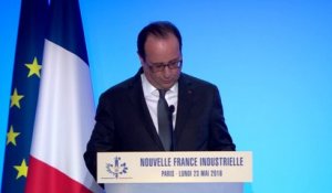 Archive - Discours de François Hollande pour l'anniversaire de la Nouvelle France Industrielle