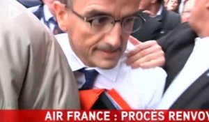 Le procès des salariés d'Air France reporté à la rentrée