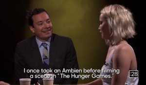 Jennifer Lawrence a tourné sous calmant pendant le tournage de The Hunger Games !
