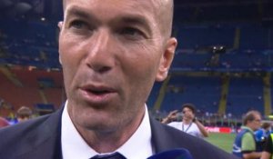 Champions League - Finale - Interview Zidane