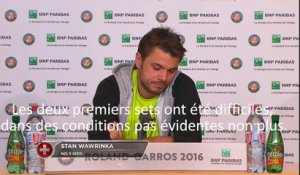 Roland-Garros - Wawrinka : "Une victoire pas évidente"