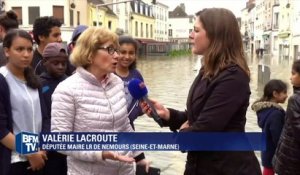 Inondations: la maire de Nemours appelle à "la solidarité des habitants"