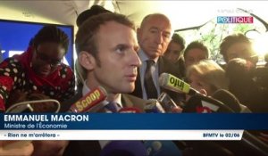 Emmanuel Macron se dit blessé par les accusations dont il est l'objet