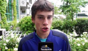 Roland-Garros - Roland-Garros 2016 - Geoffrey Blancaneaux : "Le bourreau du Canada mais surtout gagner ce Roland-Garros"