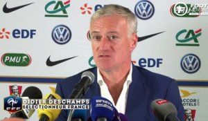 Equipe de France : la réaction de Didier Deschamps