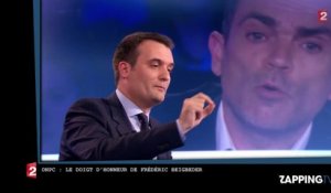 ONPC – Florian Philippot: Frédéric Beigbeder fait un doigt d’honneur pendant son intervention (Vidéo)