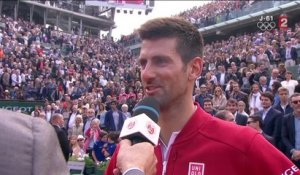 Djokovic : "Peut-être le plus grand moment de ma carrière"