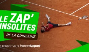 Terre, Djokovic, pluie : le zap des moments insolites de Roland-Garros 2016