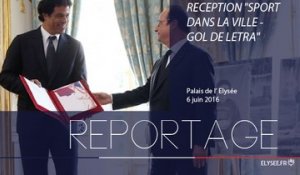 [REPORTAGE] Réception "Sport dans la ville - Gol de Letra"