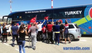 Euro: l'équipe turque prend ses quartiers dans le Var