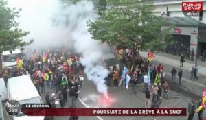Sénat 360 : Poursuite de la grève à la SNCF / Le candidat Sarkozy critiqué en interne / Quel bilan de l'application des lois ? (07/06/2016)