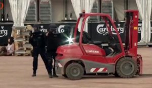 Sécurité de l’Euro : les images d’un exercice de simulation d’attentat à Lyon
