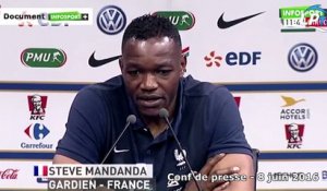 Mandanda : "Numéro 2 ? Je me prends moins la tête avec ça"