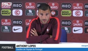 Anthony Lopes : "Particulier de jouer une compétition européenne en France"