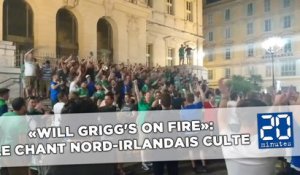«Will Grigg's on fire»: Le chant nord-irlandais perdure et est détourné