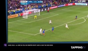 Euro 2016 – Dimitri Payet : La joie de son fils après son but contre l’Albanie enflamme Twitter (Vidéo)