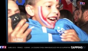 Euro 2016 - France - Albanie : la cousine d’Adil Rami bousculée par les supporters pendant une interview ! (VIDEO)