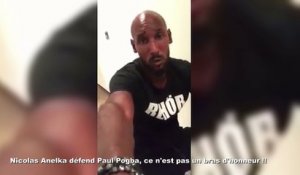 Nicolas Anelka défend Paul Pogba, ce n'est pas un bras d'honneur !!