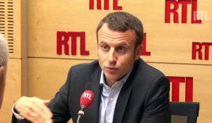 Les prévisions de l'Insee marquent "les premiers fruits de la politique de compétitivité" selon Emmanuel Macron