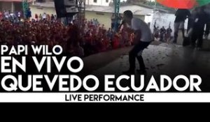 Papi Wilo en vivo Quevedo Ecuador
