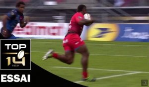 TOP 14 – Toulon - Montpellier : 27-18 - Essai Josua TUISOVA (TLN) – Demi-finale - Saison 2015-2016