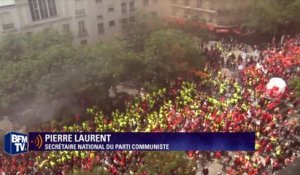 Manifestation: Pierre Laurent dénonce: "une décision autoritaire et irresponsable"