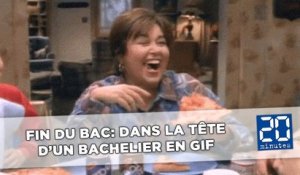 Dans la tête d'un bachelier à la fin du bac en GIF