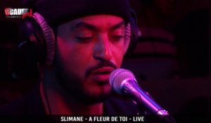 Slimane - A fleur de toi - live - C'Cauet sur NRJ