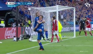 La réaction du commentateur islandais pour Islande-Autriche à l'Euro 2016