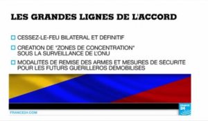 COLOMBIE - Historique ! Un accord de paix doit être signé entre le gouvernement et les FARC