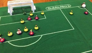 Top 5 buts du premier tour de l'Euro 2016 en Subbuteo - Libération