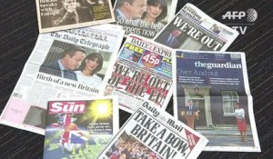 Brexit: la presse britannique aussi divisée que le pays